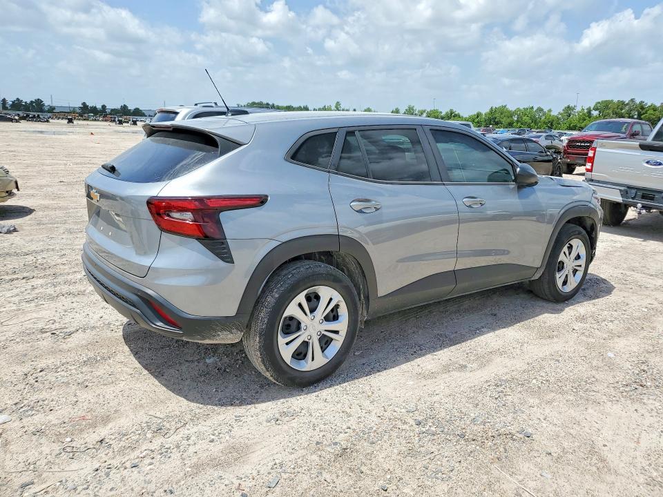 2024 Chevrolet Trax VIN KL77LFE21RC223501 COPART salvage auction — FRONT END, Tx - Salvage Vehicle Title, sold $6,300 on 2026-07-02 (photo 3)