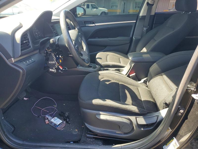 2019 Hyundai Elantra VIN KMHD84LF5KU782613 COPART salvage auction — VANDALISM, CA - SALVAGE CERTIFICATE, sold $2,000 on 2026-07-27 (photo 7)