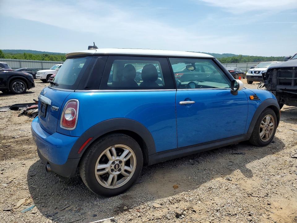 2012 Mini Cooper VIN WMWSU3C52CT257893 COPART salvage auction — FRONT END, Va - Certificate Of Title, sold $100 on 2026-07-24 (photo 3)