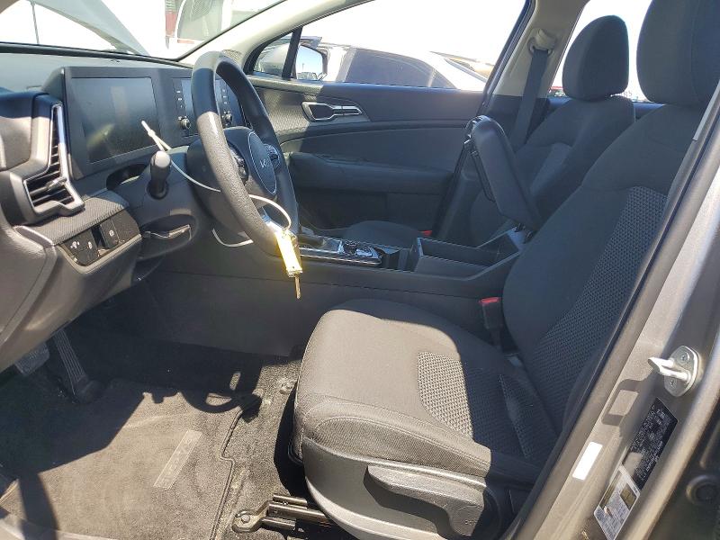 2023 Kia Sportage VIN KNDPU3AF7P7132309 COPART salvage auction — FRONT END, Ca - Salvage Certificate, sold $6,600 on 2026-07-14 (photo 7)
