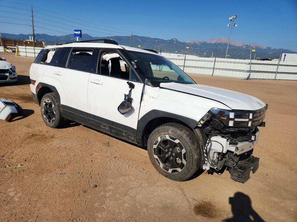 2024 Hyundai Santa fe VIN 5NMP2DGL6RH027216 COPART salvage auction — ALL OVER, CO - SALVAGE TITLE, sold $4,350 on 2026-08-03 (photo 4)