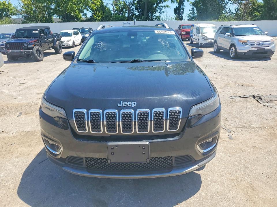 2020 Jeep Cherokee VIN 1C4PJMDN7LD537048 COPART salvage auction — HAIL, MO - CERTIFICATE OF TITLE (P), sold $2,600 on 2026-07-29 (photo 5)