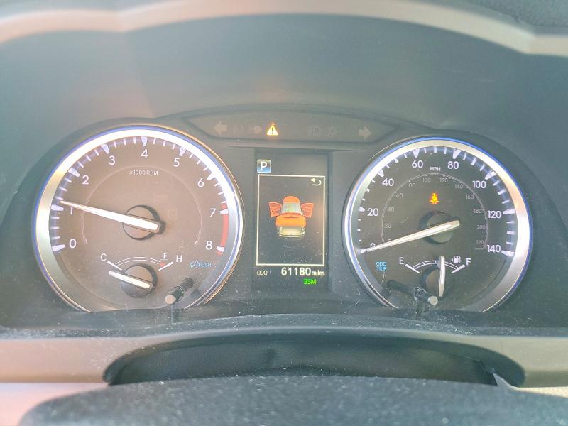 2019 Toyota Highlander VIN 5TDJZRFH2KS592836 COPART salvage auction — FRONT END, Co - Public - Salvage Title, sold $11,800 on 2026-07-07 (photo 9)