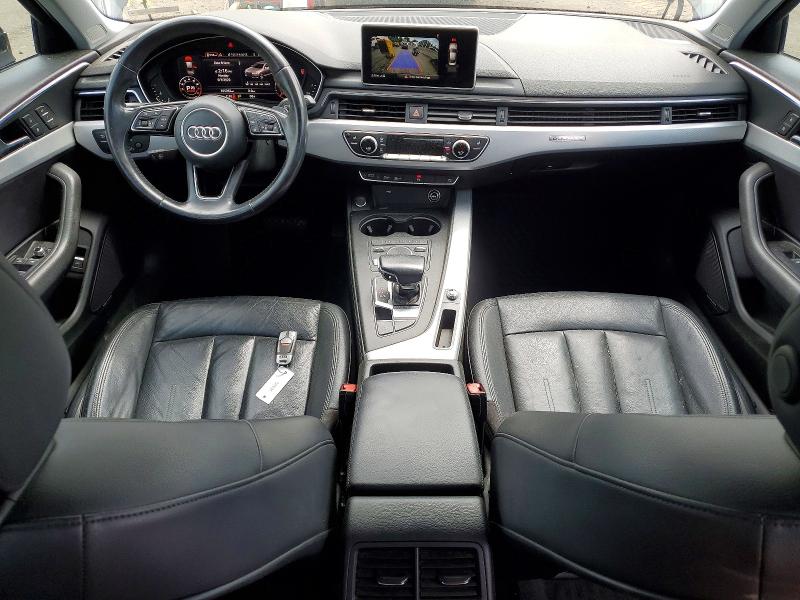 2018 Audi A4 VIN WAUENAF48JA060088 COPART salvage auction — FRONT END, Ct - Cert Of Title-Salvage, sold $4,400 on 2026-07-16 (photo 8)