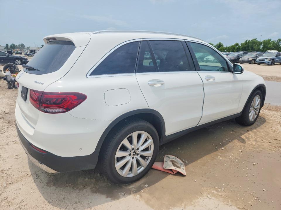 2021 Mercedes-benz Glc VIN W1N0G8EBXMF888675 COPART salvage auction — WATER/FLOOD, Tx - Salvage Title-Flood Damage, sold $10,100 on 2026-07-14 (photo 3)