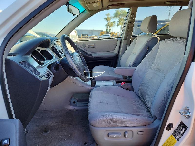 2005 Toyota Highlander VIN JTEDP21A950086816 COPART salvage auction — FRONT END, NM - CERT OF TITLE-SALVAGE (P), sold $2,050 on 2026-07-13 (photo 7)