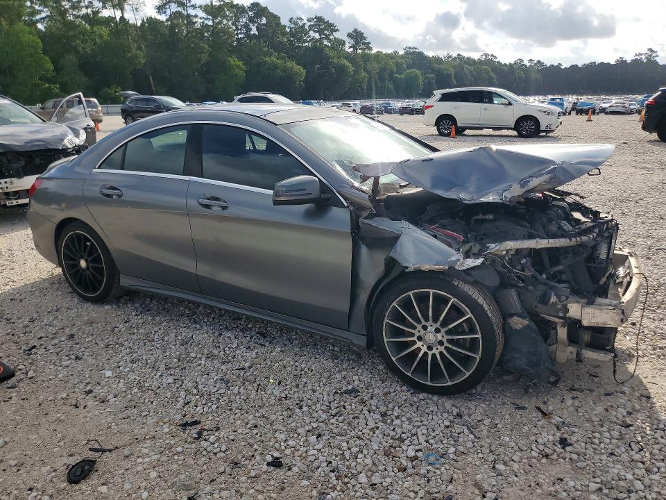 2016 Mercedes-benz Cla-klasse VIN WDDSJ4EB9GN327832 COPART salvage auction — FRONT END, Tx - Salvage Vehicle Title, sold $625 on 2026-07-28 (photo 4)