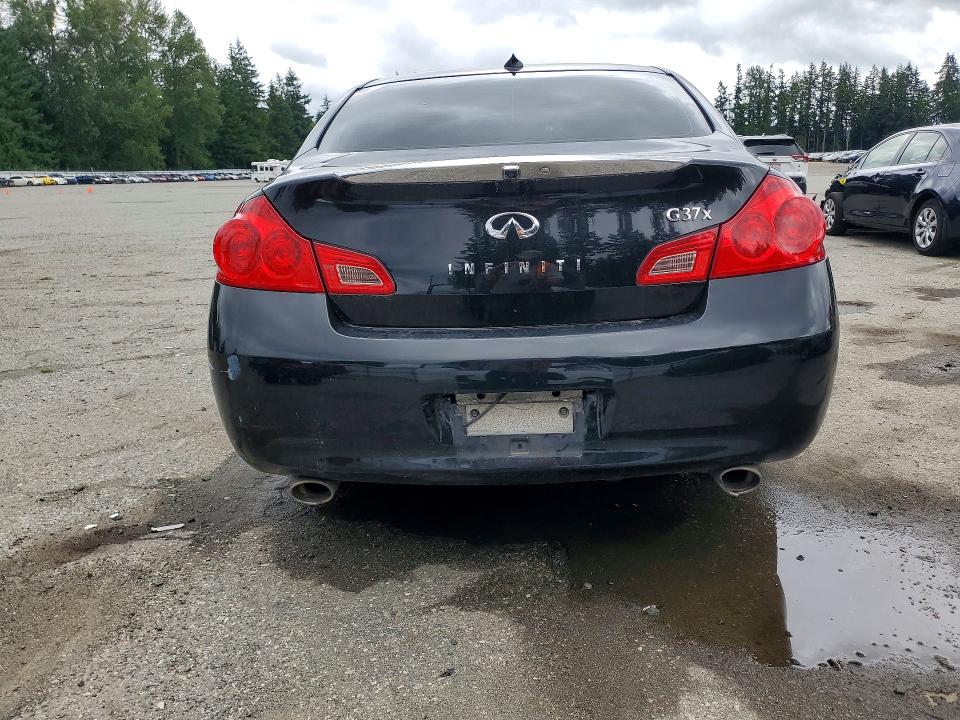 2009 Infiniti G VIN JNKCV61F89M363879 COPART salvage auction — FRONT END, Wa - Bill Of Sale, sold $325 on 2026-07-13 (photo 6)