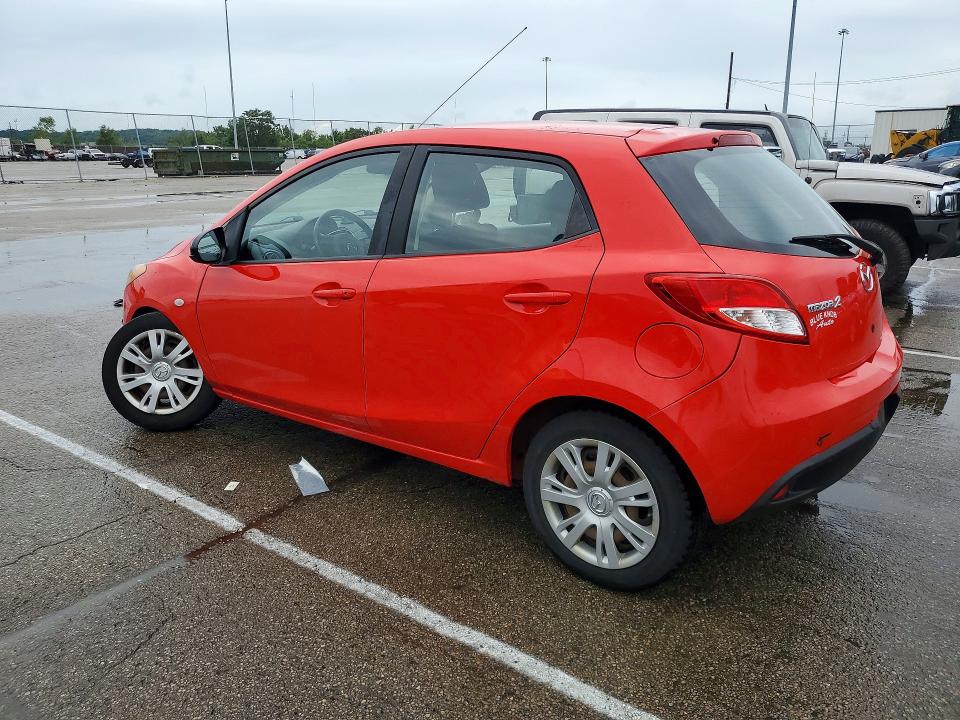 2013 Mazda 2 VIN JM1DE1KY5D0154995 COPART salvage auction — REAR END, Oh - Certificate Of Title, sold $875 on 2026-07-10 (photo 2)