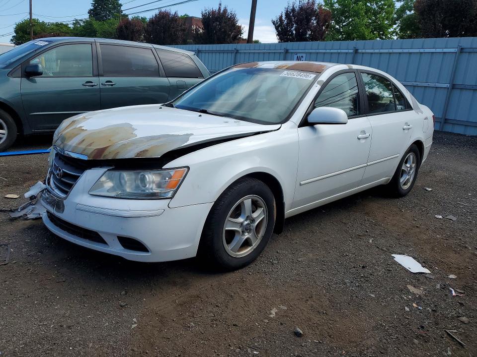 2010 Hyundai Sonata VIN 5NPET4AC8AH602937 COPART salvage auction — FRONT END, Ct - Cert Of Title-Salvage, sold $450 on 2026-07-10 (photo 1)