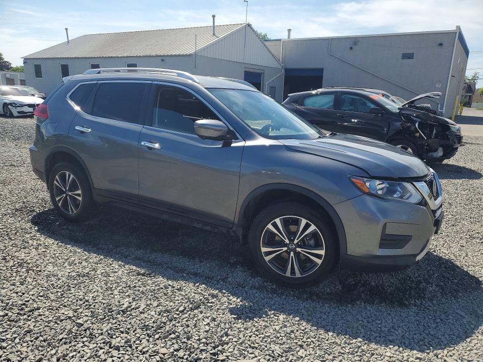 2019 Nissan Rogue VIN JN8AT2MV7KW379063 COPART salvage auction — FRONT END, Nj - Cert Of Title-Salvage, sold $3,750 on 2026-07-17 (photo 4)