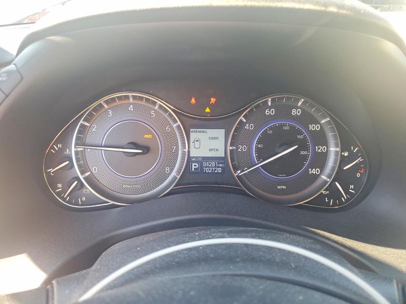 2018 Infiniti Qx80 VIN JN8AZ2NEXJ9191213 COPART salvage auction — REAR END, RI - SALVAGE CERTIFICATE OF TITLE, sold $9,500 on 2026-07-30 (photo 9)