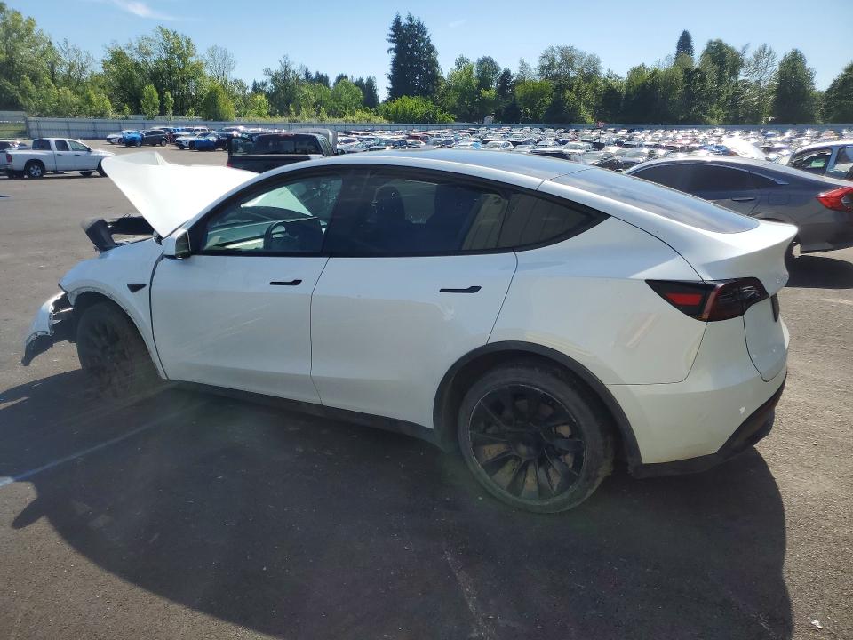 2023 Tesla Model y VIN 7SAYGDEEXPF637972 COPART salvage auction — FRONT END, Or - Wrecker's Notice (Parts Only), sold $6,100 on 2026-07-27 (photo 2)