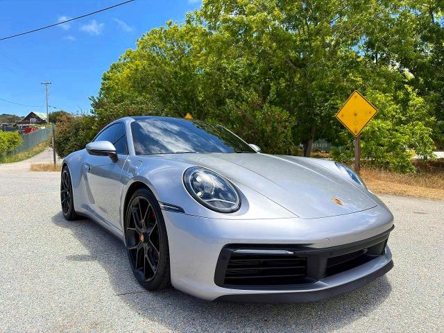 2021 Porsche 911 VIN WP0AB2A96MS223242 — COPART salvage auction photo