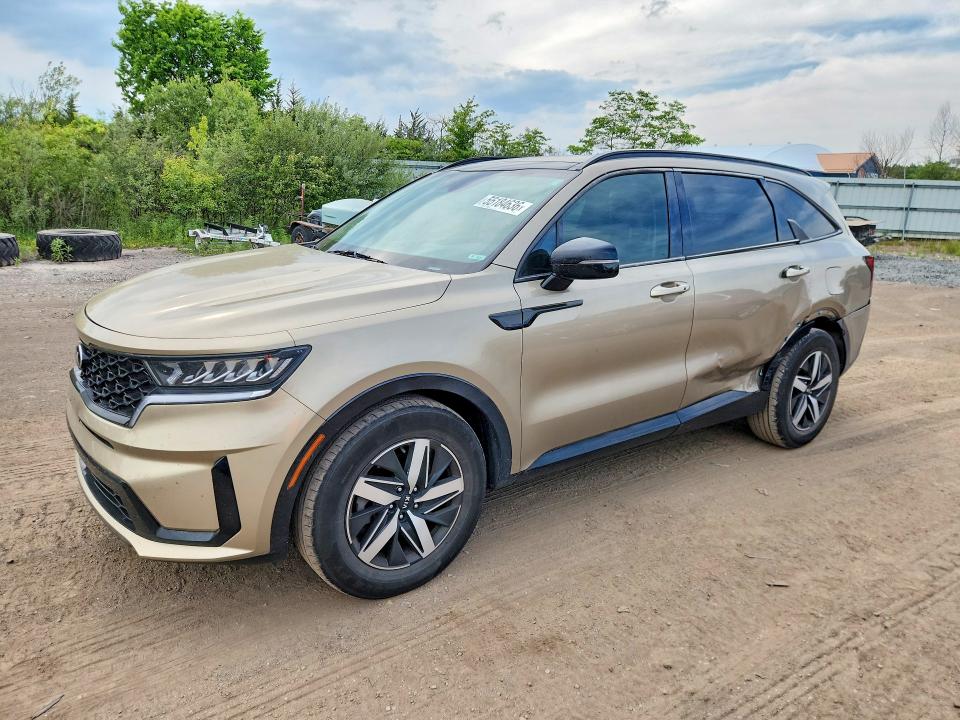 2021 Kia Sorento VIN 5XYRL4LC9MG062136 COPART salvage auction — SIDE, Oh - Cert Of Title-Salvage, sold $7,600 on 2026-07-02 (photo 1)