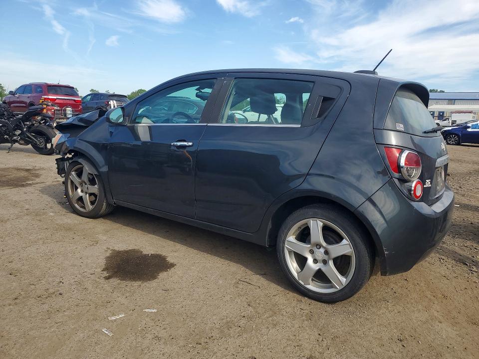 2015 Chevrolet SONIC VIN 1G1JE6SB0F4132547 COPART salvage auction — FRONT END, Pa - Certificate Of Salvage, sold $400 on 2026-07-02 (photo 2)