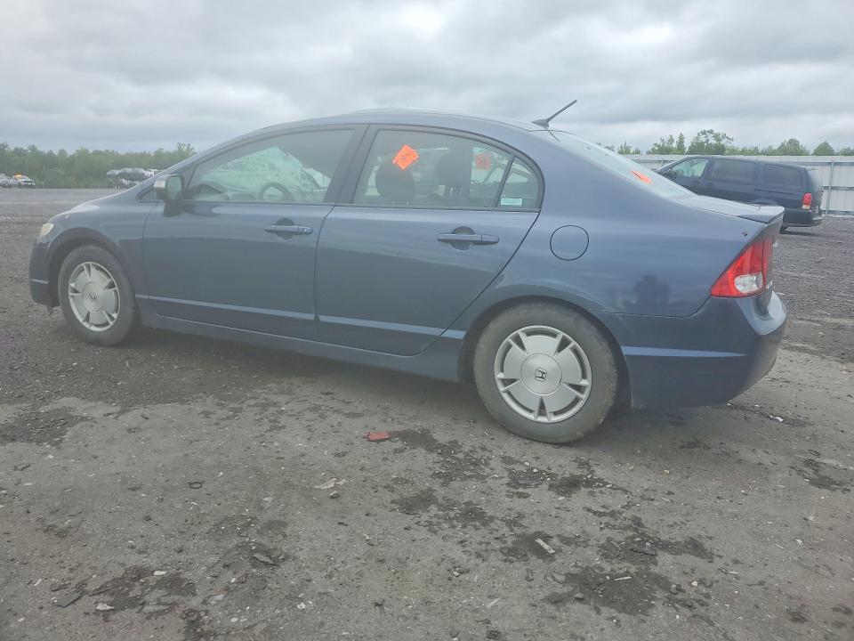 2009 Honda Civic hybrid VIN JHMFA36219S001966 COPART salvage auction — ROOF, VA - CERT OF TITLE - SALVAGE, sold $325 on 2026-07-15 (photo 2)