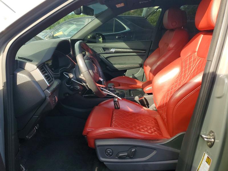 2021 Audi Sq5 VIN WA1B4AFY9M2020591 COPART salvage auction — FRONT END, Ma - Cert Of Title-Salvage, sold $11,500 on 2026-07-16 (photo 7)