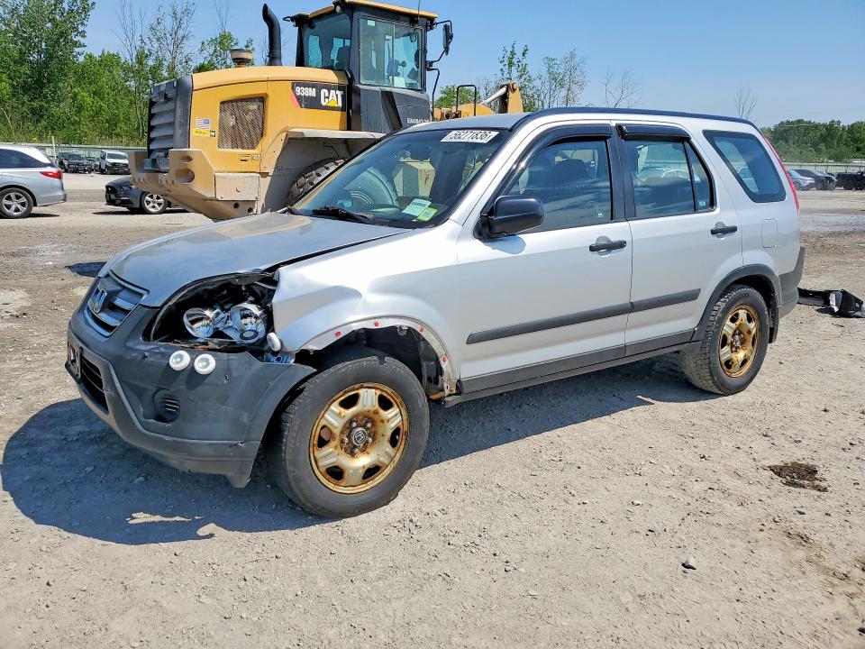 2006 Honda Cr-v VIN SHSRD78566U437671 COPART salvage auction — FRONT END, NY - MV-907A SALVAGE CERTIFICATE, sold $1,150 on 2026-07-13 (photo 1)