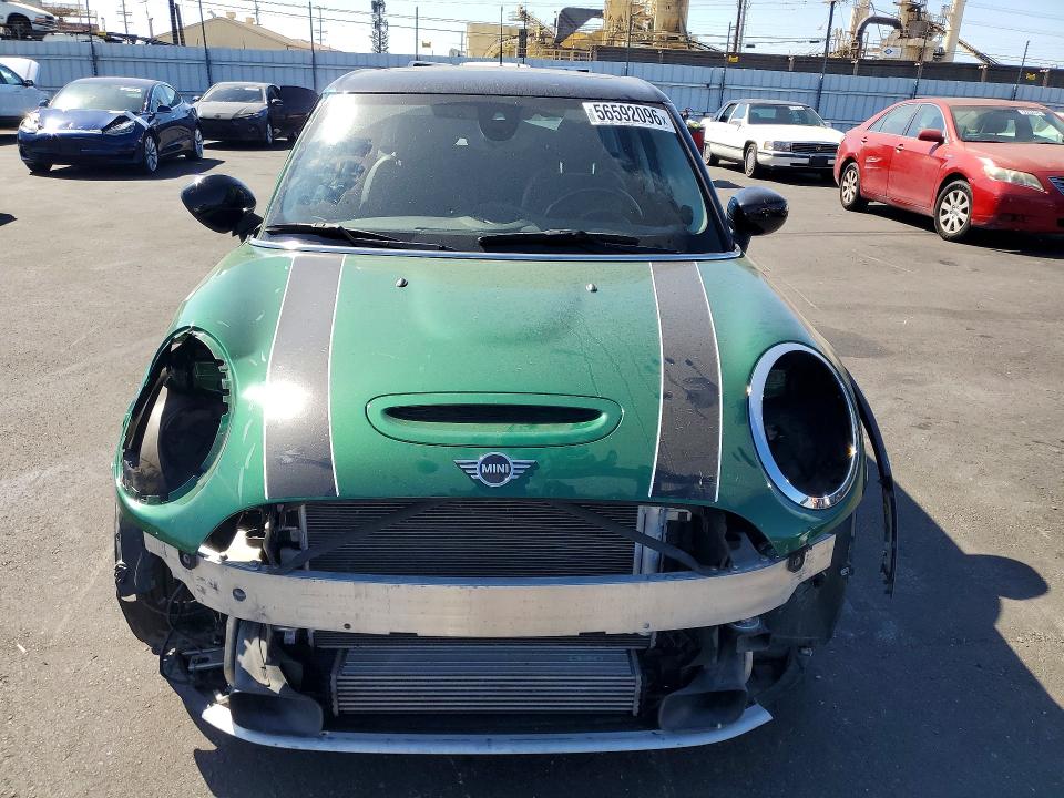 2020 Mini Cooper VIN WMWXU9C01L2M66450 COPART salvage auction — FRONT END, Ca - Salvage Certificate, sold $4,450 on 2026-07-13 (photo 5)