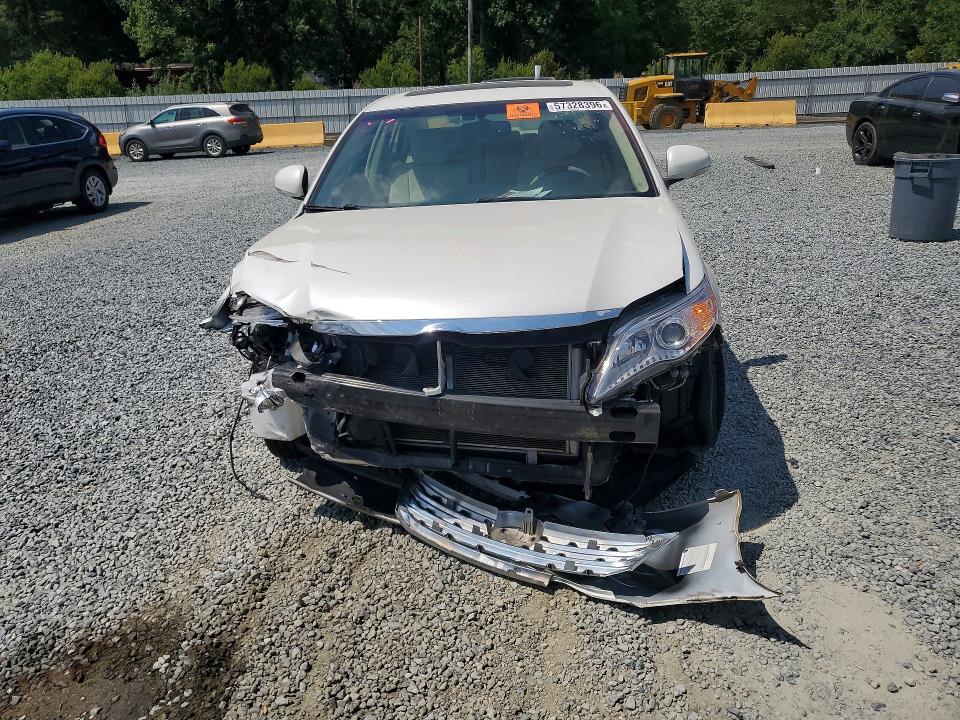 2011 Toyota Avalon VIN 4T1BK3DB4BU391953 COPART salvage auction — FRONT END, Nc - Salvage Certificate Of Title, sold $2,750 on 2026-07-30 (photo 5)
