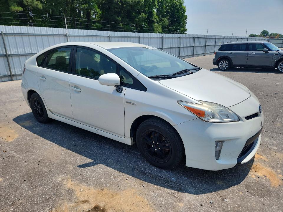 2015 Toyota Prius VIN JTDKN3DUXF0431222 COPART salvage auction — FRONT END, Nc - Salvage Certificate Of Title, sold $1,600 on 2026-07-21 (photo 4)