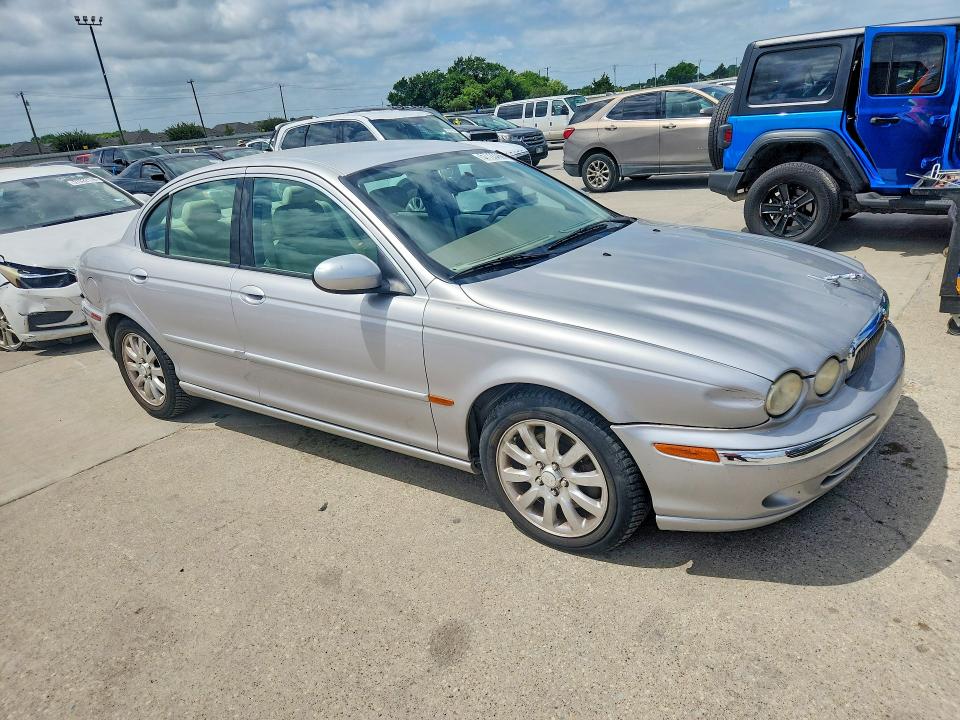 2002 Jaguar X type VIN SAJEA51D72XC28562 COPART salvage auction — FRONT END, Tx - Salvage Vehicle Title, sold $425 on 2026-07-02 (photo 4)