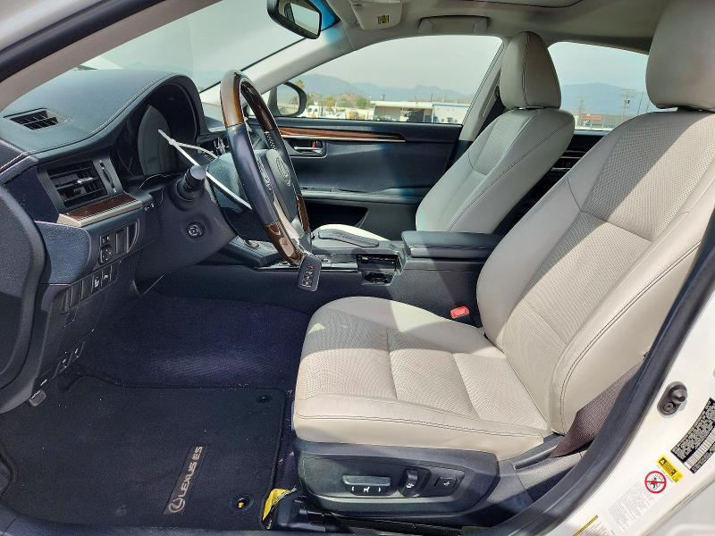 2013 Lexus ES VIN JTHBK1GG7D2057624 COPART salvage auction — FRONT END, Ca - Salvage Certificate, sold $2,550 on 2026-07-27 (photo 7)