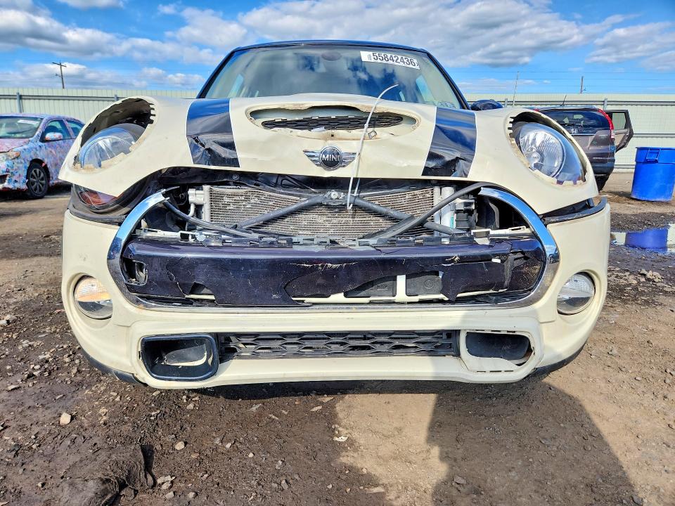 2017 Mini Cooper VIN WMWXU3C33H2F49248 COPART salvage auction — FRONT END, Pa - Certificate Of Salvage, sold $1,300 on 2026-07-02 (photo 5)