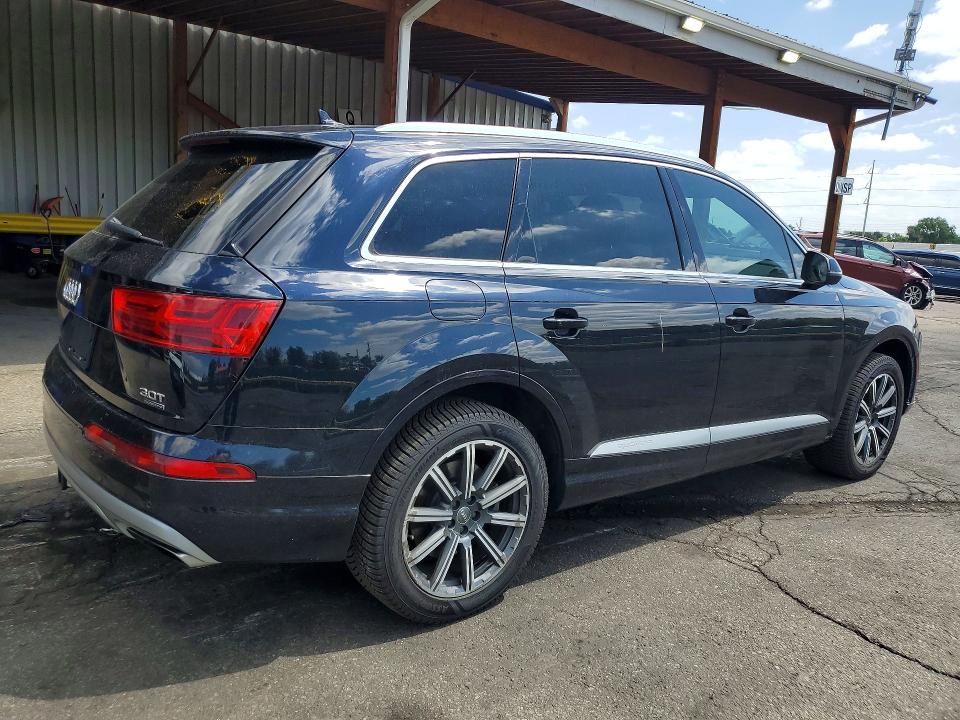 2017 Audi Q7 VIN WA1LAAF72HD024724 COPART salvage auction — FRONT END, Co - Dis/Dlr/Exp Only Clean Title (P), sold $7,500 on 2026-07-28 (photo 3)