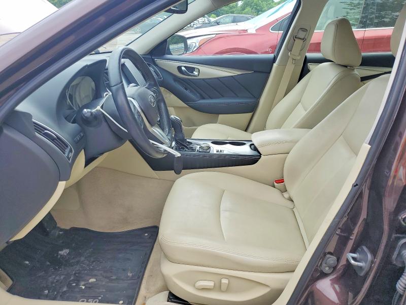 2019 Infiniti Q50 VIN JN1EV7AR2KM590200 COPART salvage auction — WATER/FLOOD, Pa - Certificate Of Salvage, sold $4,250 on 2026-07-02 (photo 7)