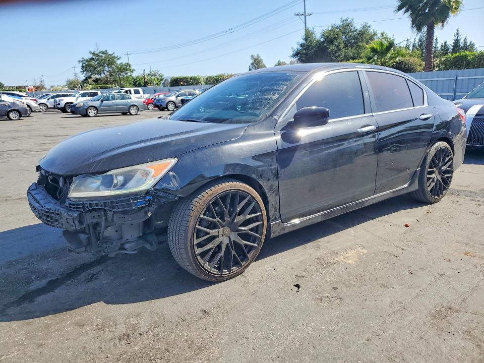 2016 Honda Accord VIN 1HGCR2F57GA245496 COPART salvage auction — FRONT END, Ca - Salvage Certificate, sold $4,300 on 2026-07-02 (photo 1)