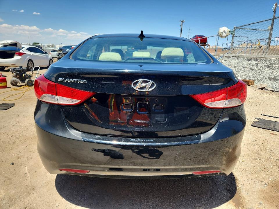 2012 Hyundai Elantra VIN KMHDH4AE0CU191245 COPART salvage auction — SIDE, Nm - Cert Of Title-Salvage, sold $1,000 on 2026-07-13 (photo 6)