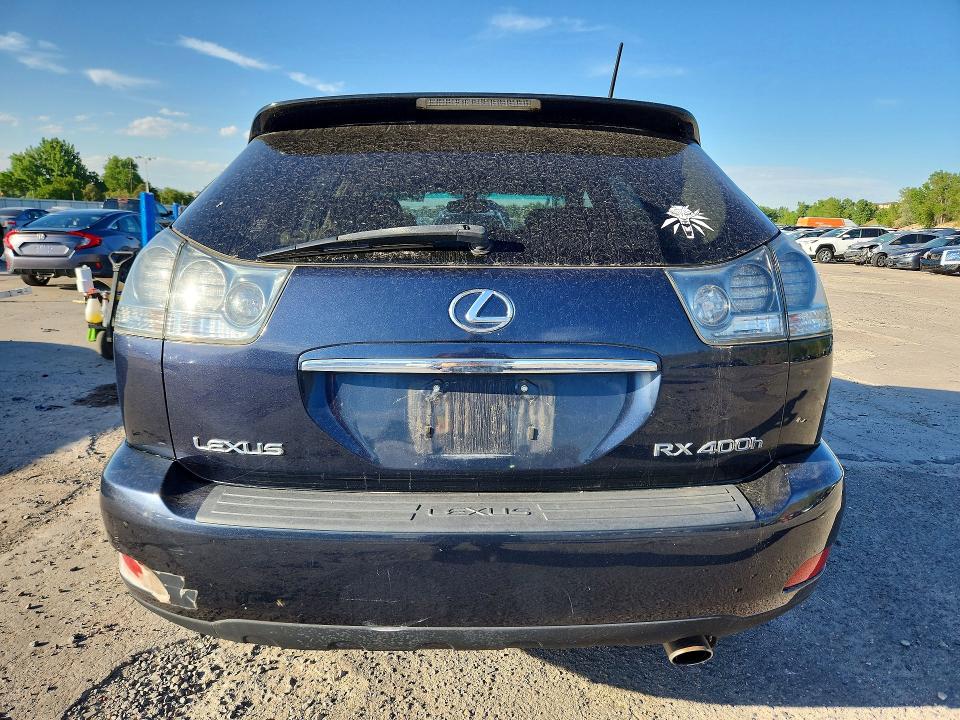 2007 Lexus Rx 400h VIN JTJHW31U172020080 COPART salvage auction — FRONT END, MT - CERTIFICATE OF TITLE, sold $700 on 2026-07-27 (photo 6)