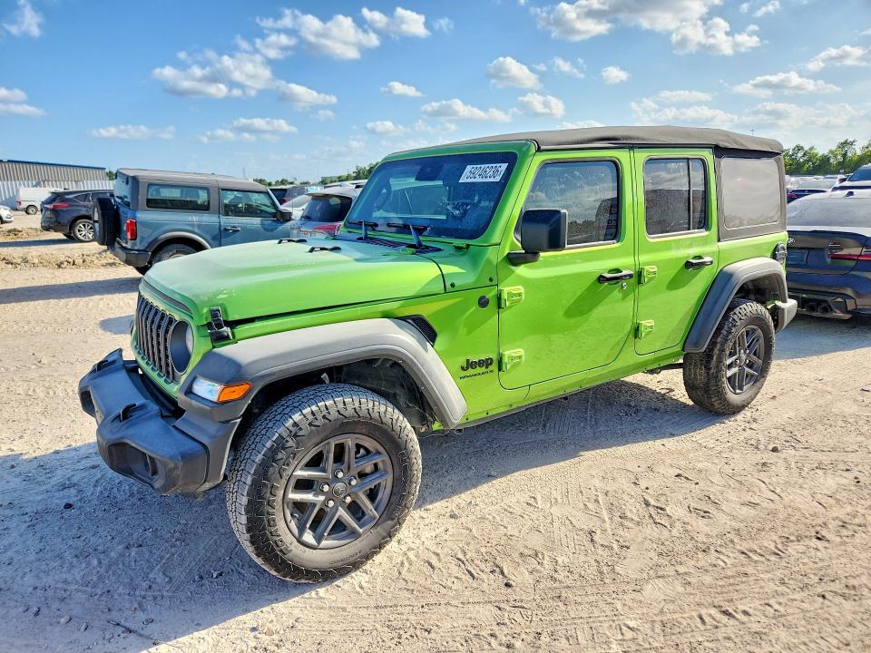 2025 Jeep Wrangler / VIN 1C4PJXDG9SW536585 — COPART salvage auction photo
