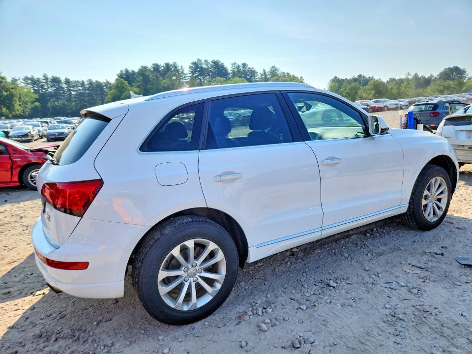 2016 Audi Q5 VIN WA1L2AFP9GA142895 COPART salvage auction — FRONT END, MA - CERT OF TITLE-RECONSTRCTD COLL, sold $4,650 on 2026-07-06 (photo 3)