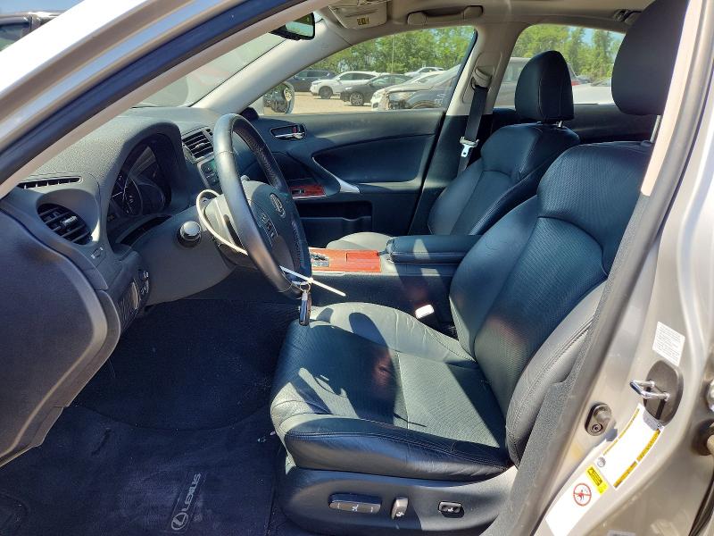 2007 Lexus Is 250 VIN JTHCK262372011521 COPART salvage auction — FRONT END, Md - Cert Of Salvage > 75% Damage, sold $1,300 on 2026-07-28 (photo 7)