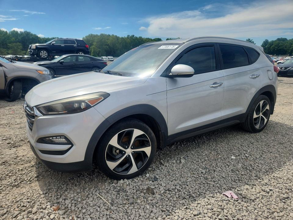 2016 Hyundai Tucson VIN KM8J33A25GU040232 COPART salvage auction — MECHANICAL, Ar - Certificate Of Title, sold $2,250 on 2026-07-20 (photo 1)