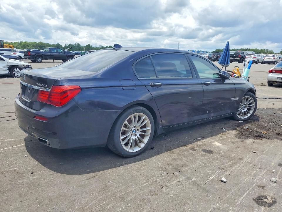 2014 BMW 7er VIN WBAYE4C57ED137940 COPART salvage auction — MECHANICAL, Fl - Certificate Of Title, sold $1,300 on 2026-07-13 (photo 3)