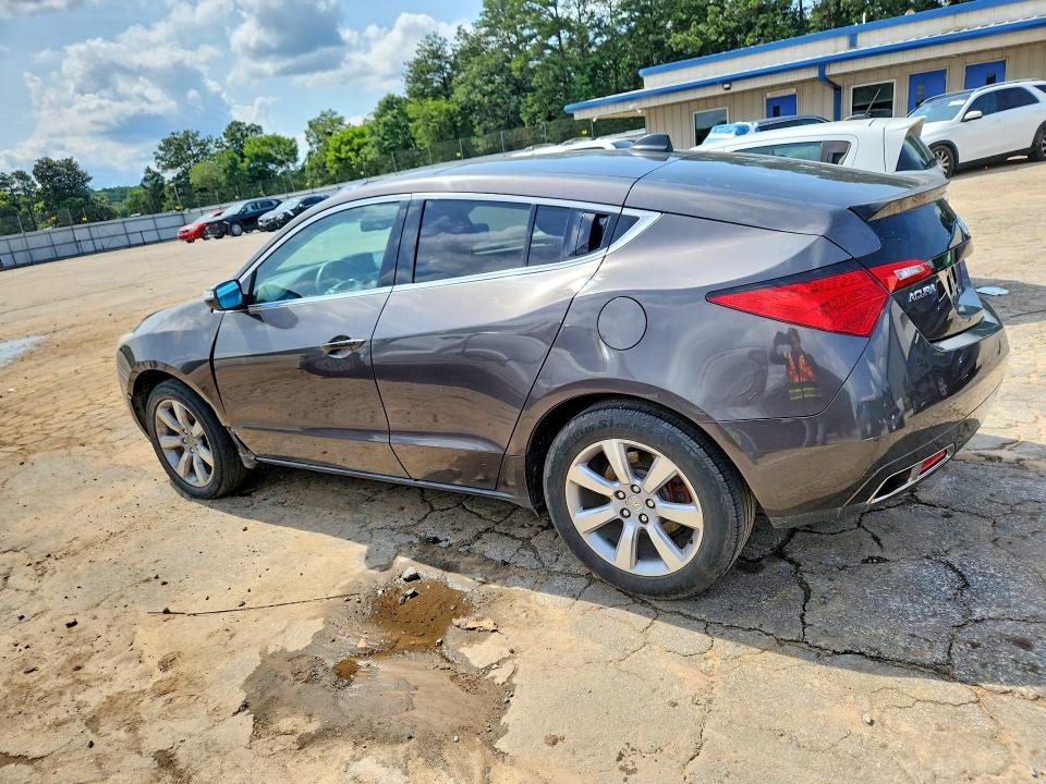 2010 Acura Zdx VIN 2HNYB1H4XAH502032 COPART salvage auction — FRONT END, Ga - Cert Of Title-Salvage, sold $5,000 on 2026-07-28 (photo 2)