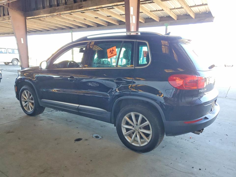 2017 Volkswagen Tiguan VIN WVGRV7AX1HK002722 COPART salvage auction — SIDE, CA - SALVAGE CERTIFICATE, sold $1,350 on 2026-07-02 (photo 2)