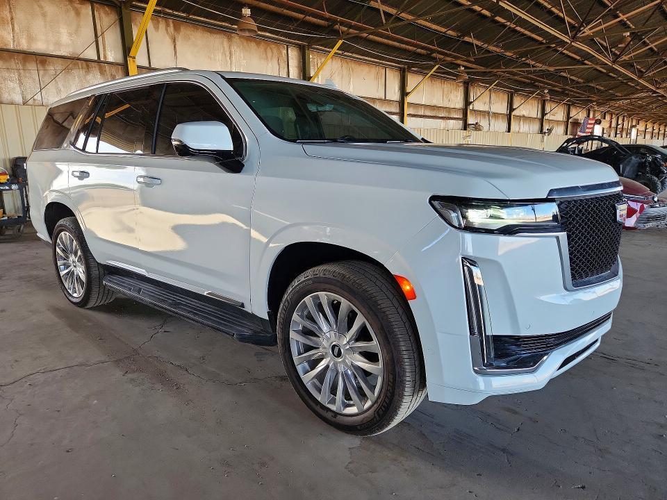 2021 Cadillac Escalade VIN 1GYS4BKLXMR310698 COPART salvage auction — MINOR DENT/SCRATCHES, AZ - CERT OF TITLE - SALVAGE, sold $33,500 on 2026-07-29 (photo 4)