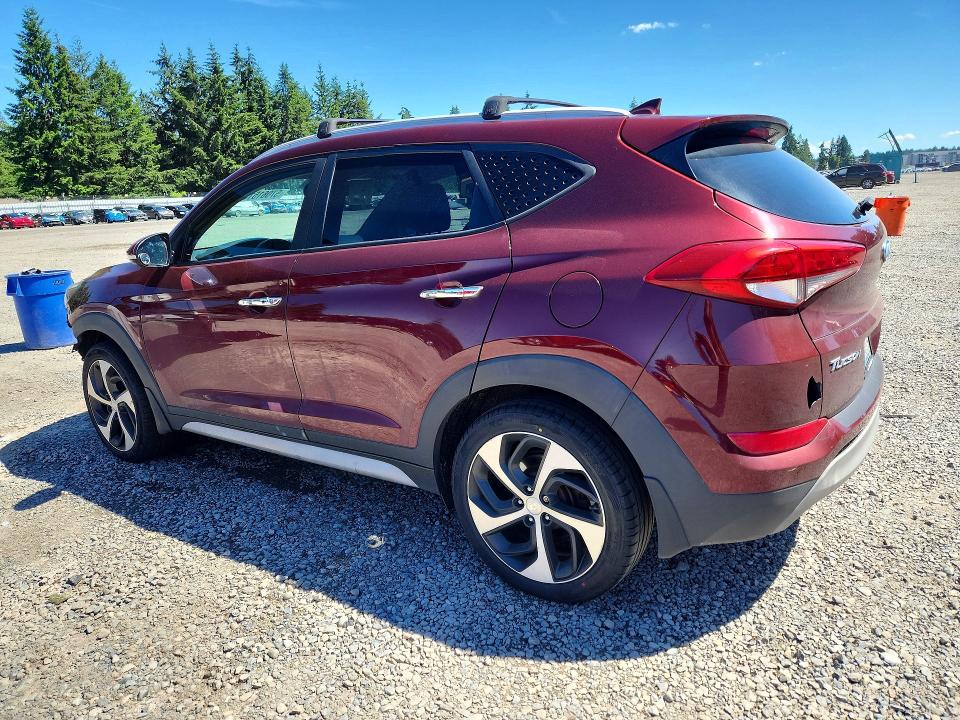 2017 Hyundai VIN KM8J3CA25HU533779 COPART salvage auction — FRONT END, Mt - Certificate Of Title, sold $2,250 on 2026-07-28 (photo 2)