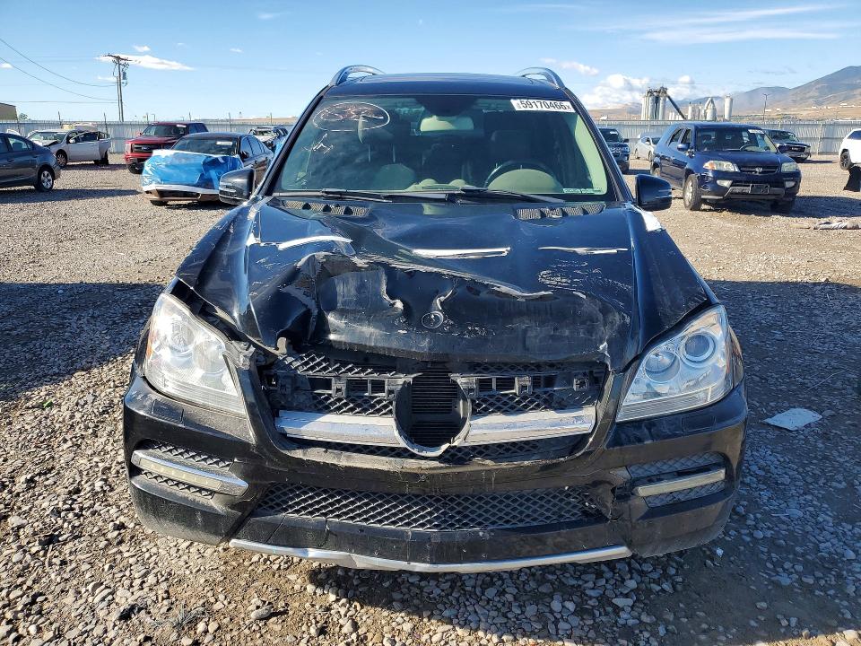 2012 Mercedes-benz Gl-klasse VIN 4JGBF7BE9CA765842 COPART salvage auction — FRONT END, Ut - Salvage Certificate, sold $150 on 2026-07-02 (photo 5)
