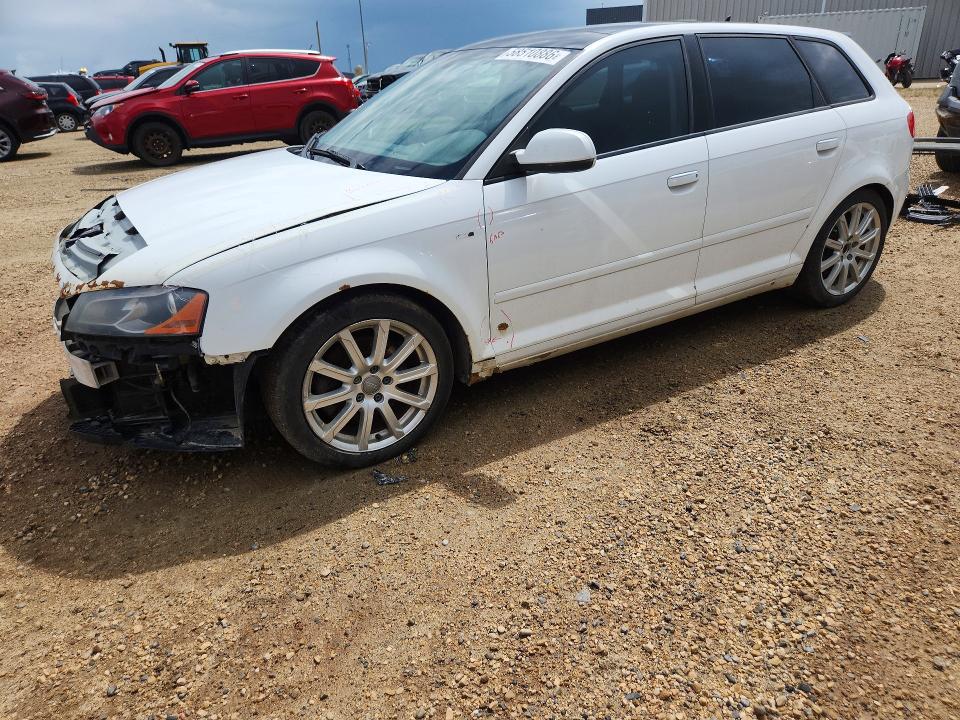 2011 Audi A3 VIN WAUMFCFM0BA097206 COPART salvage auction — FRONT END, AB - BOS - SALVAGE, sold $125 on 2026-07-16 (photo 1)