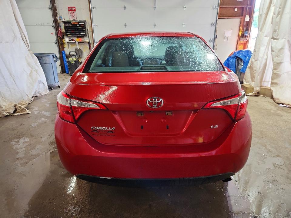 2014 Toyota VIN 5YFBURHE1EP132571 COPART salvage auction — REAR END, PA - CERTIFICATE OF SALVAGE, sold $1,600 on 2026-07-23 (photo 6)