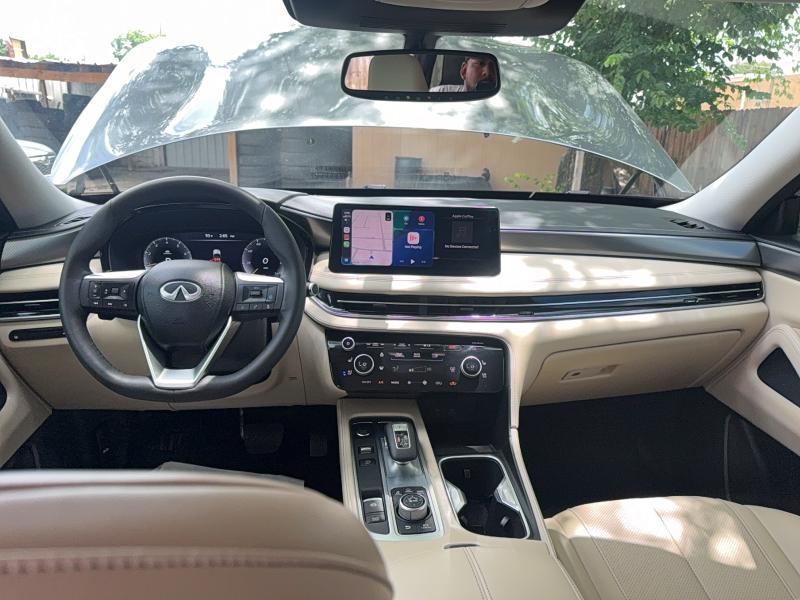 2022 Infiniti Qx60 VIN 5N1DL1FRXNC330962 COPART salvage auction — MINOR DENT/SCRATCHES, Tx - Salvage Vehicle Title (P), sold $22,100 on 2026-07-06 (photo 9)