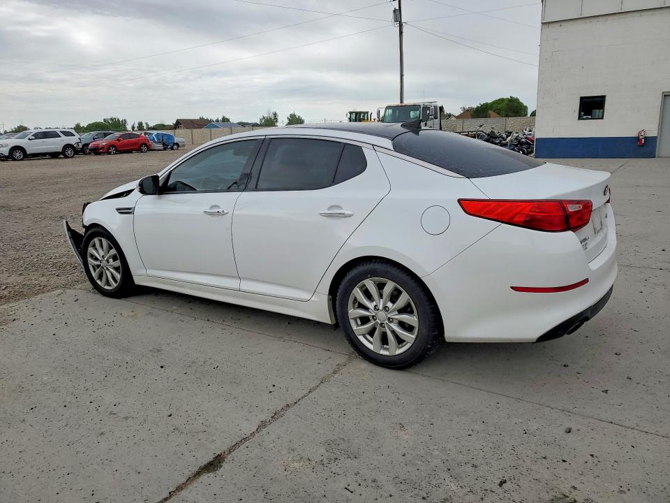 2015 Kia Optima VIN 5XXGN4A76FG479678 COPART salvage auction — FRONT END, Ut - Salvage Certificate, sold $1,050 on 2026-07-27 (photo 2)