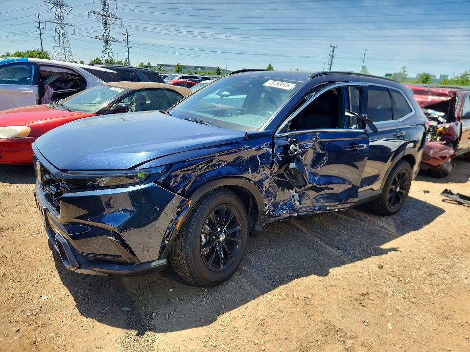 2024 Honda VIN 7FARS6H56RE011110 COPART salvage auction — SIDE, Il - Salvage Certificate, sold $13,500 on 2026-07-16 (photo 1)