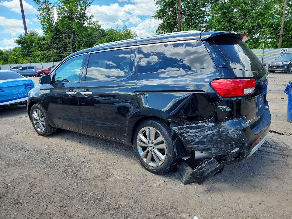 2016 Kia VIN KNDME5C15G6146647 COPART salvage auction — REAR END, Pa - Certificate Of Salvage, sold $675 on 2026-07-22 (photo 2)